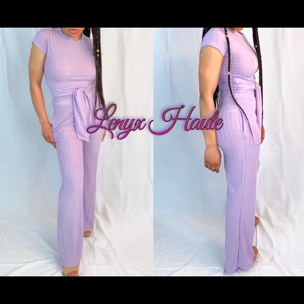 Lavender Pant Set